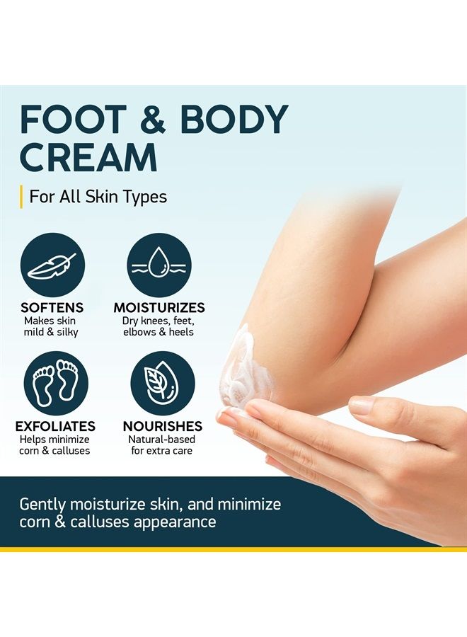 Urea Cream 40 Percent for Feet - 40% Urea Foot Repair Lotion - Maximum Strength For Dry Cracked Heels - 2% Salicylic Acid, Shea Butter, Tea Tree Oil, Vitamin E - 5.29 oz Jar