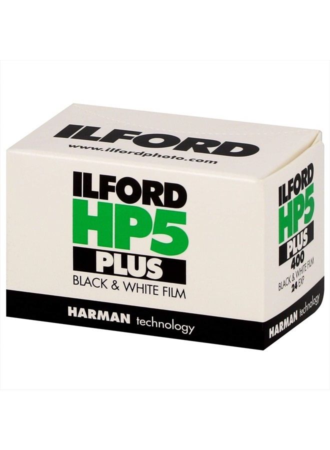 HP5 Plus, Black and White Print Film, 135 (35 mm), ISO 400, 24 Exposures (1700646)