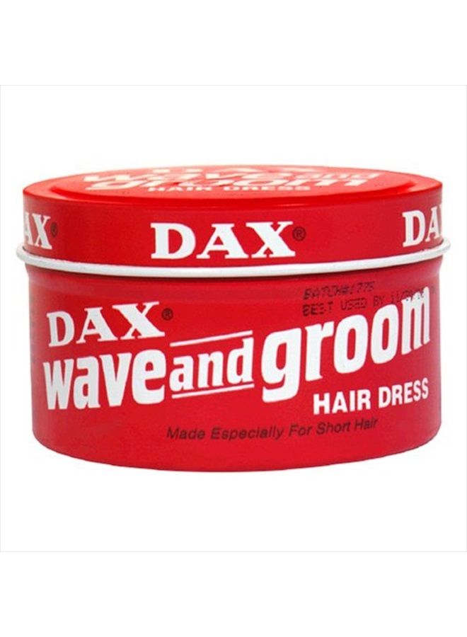 Dax Wave and Groom Hair Dress, 3.5-Ounce Jars (Pack of 6)