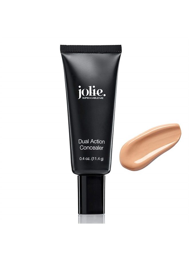Jolie Dual Action Concealer - Neutralizing Undereye Concealer (Light Peach)
