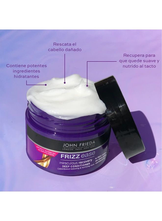 Frizz Ease Miraculous Recovery Intensive Deep Conditoner Hair Mask 250ml, White