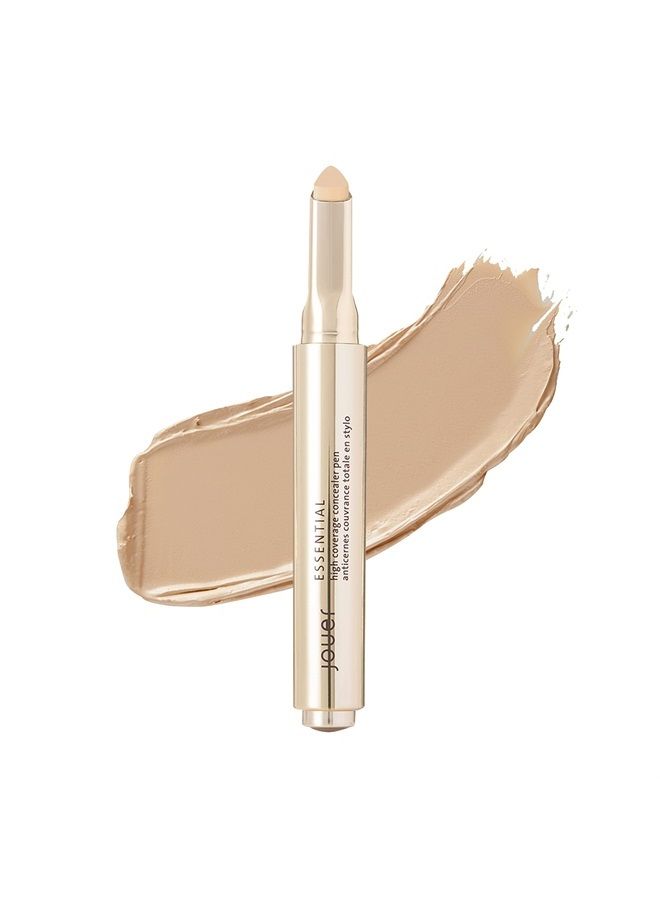Essential High Coverage Concealer Pen - Medium to Full Coverage Cream Concealer Makeup - Color Corrector for Spot Coverage, Dark Circles and Contour, Chiffon