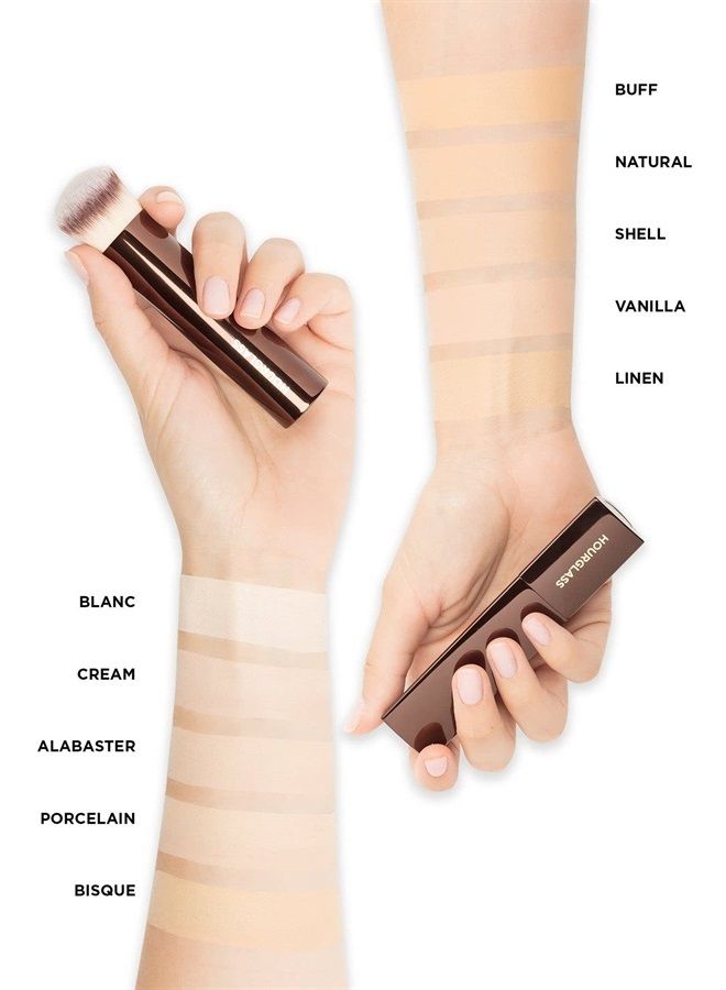 Hourglass Vanish Seamless Finish Foundation Stick. Satin Finish Buildable Full Coverage Foundation Makeup Stick for an Airbrushed Look. (CREAM)