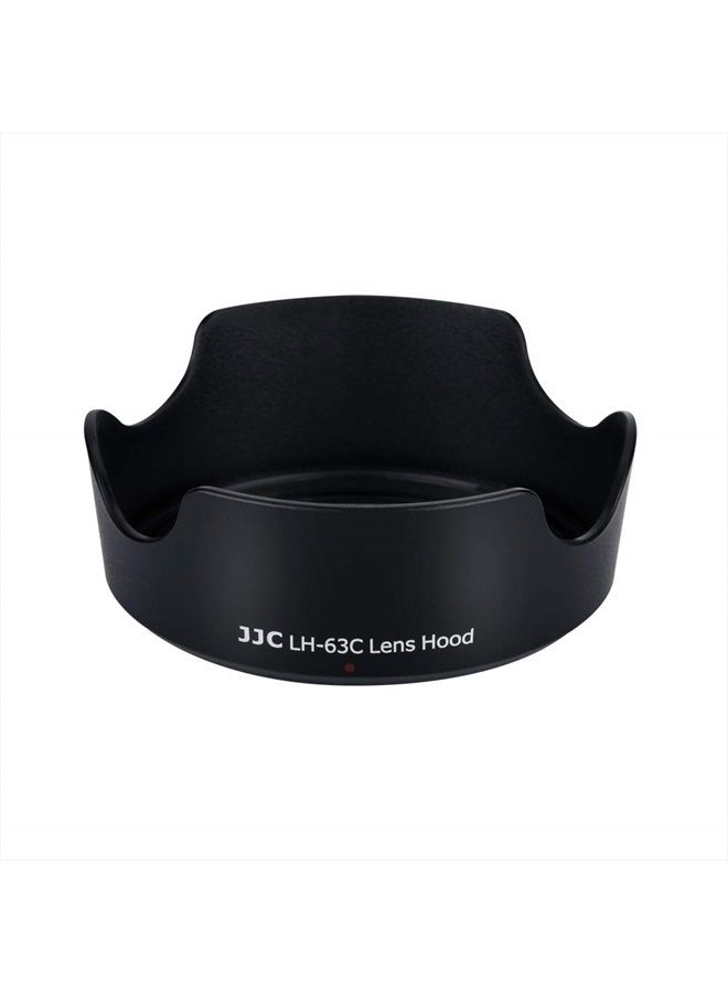 18-55mm Lens Hood Shade for Canon EF-S 18-55mm f/3.5-5.6 is STM & RF 24-50mm f/4.5-6.3 is STM Lens Replaces Canon EW-63C Hood for Canon Rebel T8i T7i T7 T6i SL3 SL2 EOS R8 R10 R7 90D 80D 77D