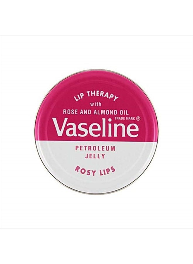 Lip Therapy Petroleum Jelly 20g With Rose & Almond Oil Rosy Lips