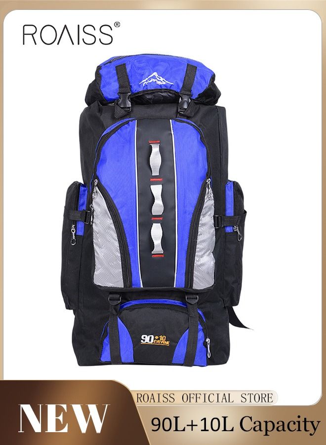 Large Capacity Professional Outdoor Backpack Waterproof Multi functional Travel Camping Hiking Fishing Mountaineering Bag