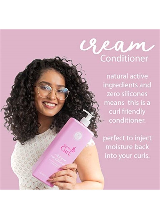 Cream Conditioner, 33.8 fl oz 1L, Salon Size, Professional Size, Silicone Free, Sulfate Free, Curly Hair Conditioner, For all Curl Types, hydrating, moisturizing, Curly Hair Products, Organ