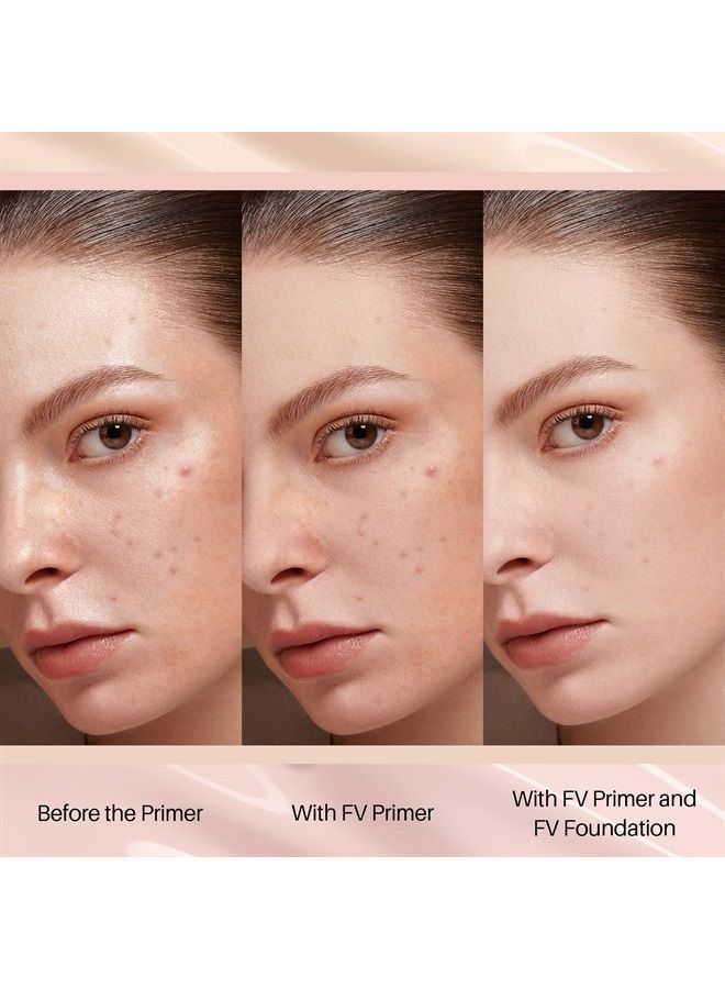 Primer, Hydrating Foundation Primer for All Skin Tones with Natural Looking Without Creasing, Smudging, or Fading, Hydrate Moisturizes Makeup Face Primer 1 Fl Oz(30ml)