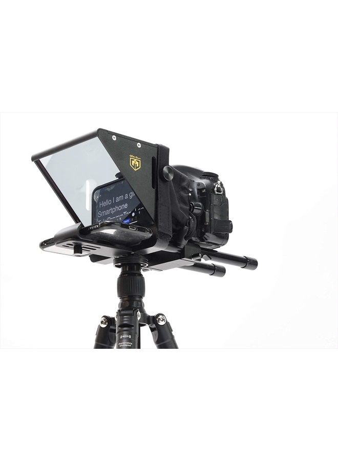 3 in 1 TMP 75 Laptop Smartphone Prompt DSLR Video Zoom Teleprompter