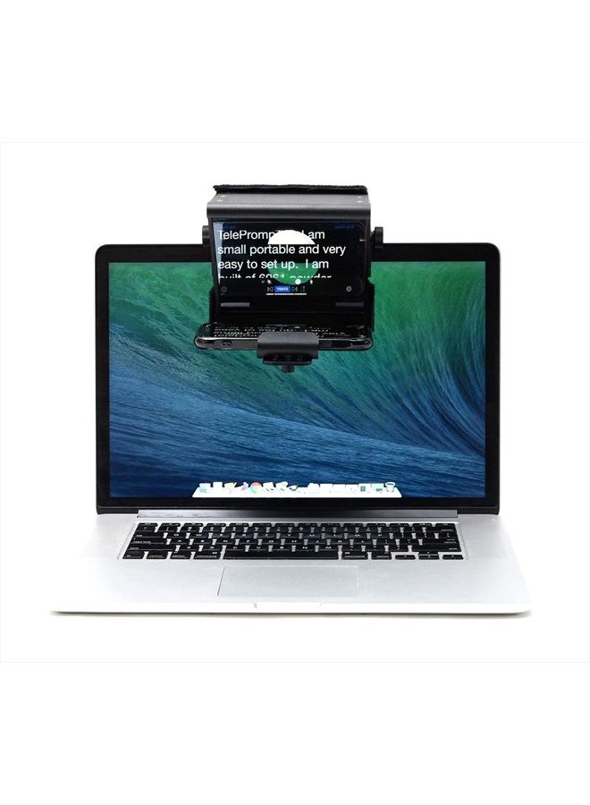 3 in 1 TMP 75 Laptop Smartphone Prompt DSLR Video Zoom Teleprompter