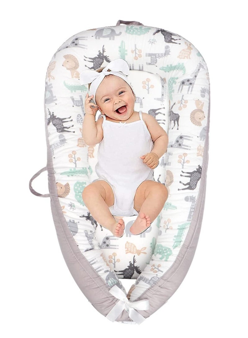Baby Recliner Baby Sleep Cot Super Soft and Breathable Portable Cotton Newborn Bassinet Mattress Baby Bionic Bedroom