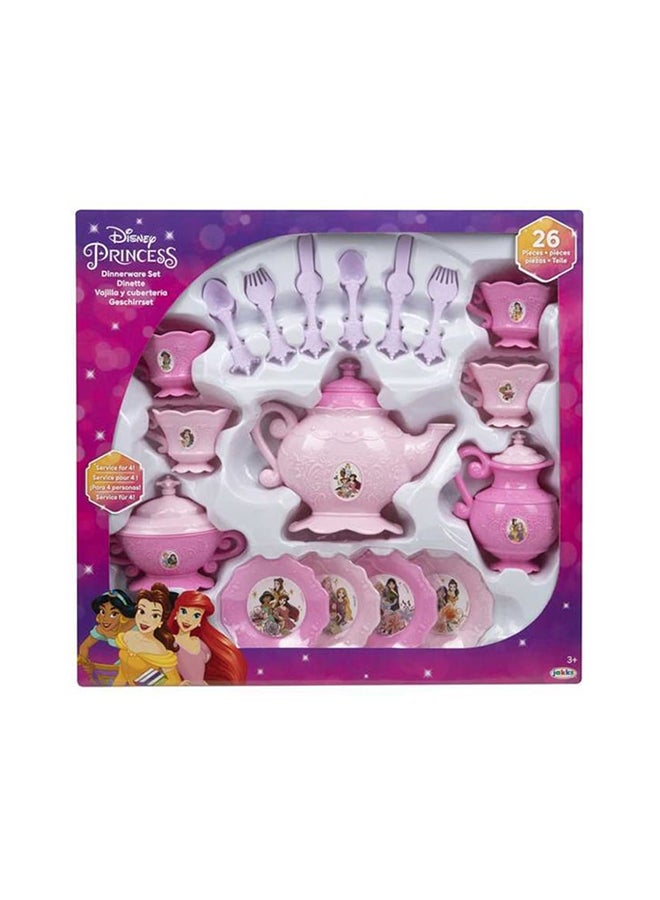 Disney Princess Dinner Ware Set 26-Pieces 34.50cm