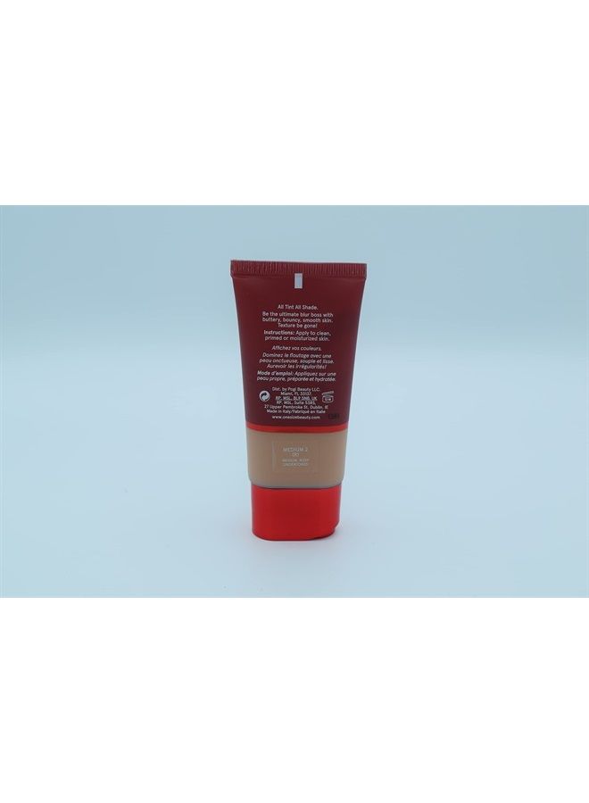 One Size by Patrick Starrr Turn Up the Base Beauty Blur Balm Hybrid Foundation - Medium 2 - Medium, Rosy Undertones