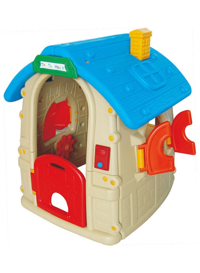 Durable Plastic Play House For Children 126X120X150cm