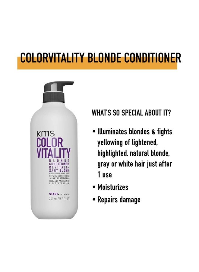 COLORVITALITY Blonde Illuminating Purple Conditioner, 25.3 oz