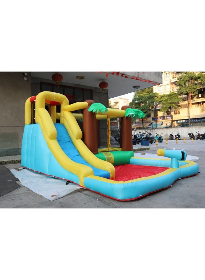 Tree Theme Inflatable Bouncer Slide Castle For Children Outdoor And Indoor