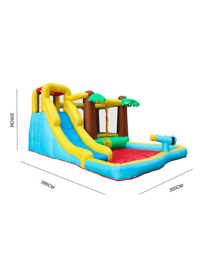 Tree Bounce House Inflatable Water Slide 385x300x205cm