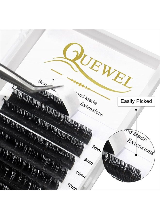 Eyelash Extension Supplies 0.10 D Curl Mix-8-14mm Classic Individual Lash Extensions|Optinal 0.03/0.05/0.07/0.10/0.15/0.20 C/D Single 8-25mm Mix 8-14mm 15-20mm 20-25mm|(0.10 D MIX-8-14mm)