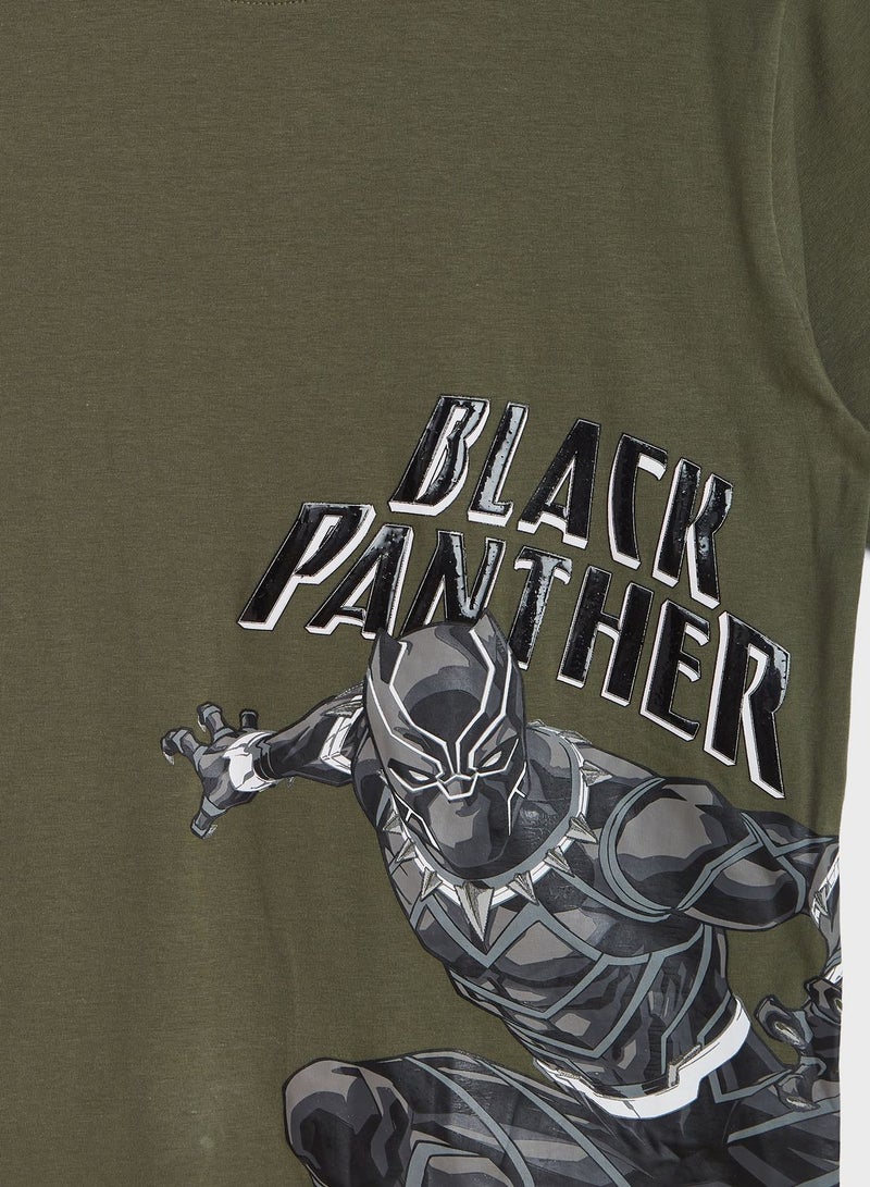 Kids Black Panther T-Shirt