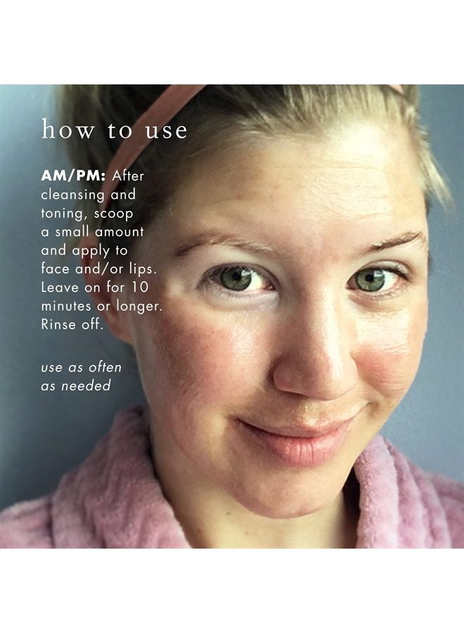 Collagen Rehab - 1.7 fl oz - Face & Lip Mask for Aging Skin - Creates Instant Dewiness + Improves Fine Lines & Wrinkles - Vegan, Gluten Free - Never Tested on Animals