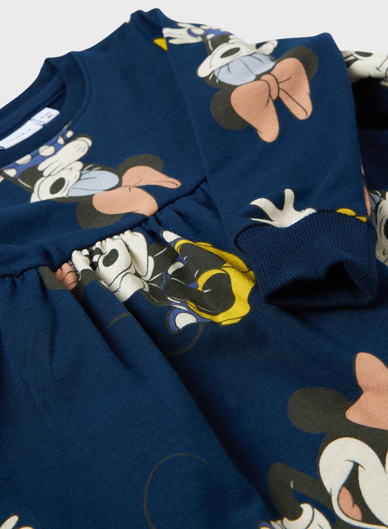 Kids Minnie Mouse Sweat Dress