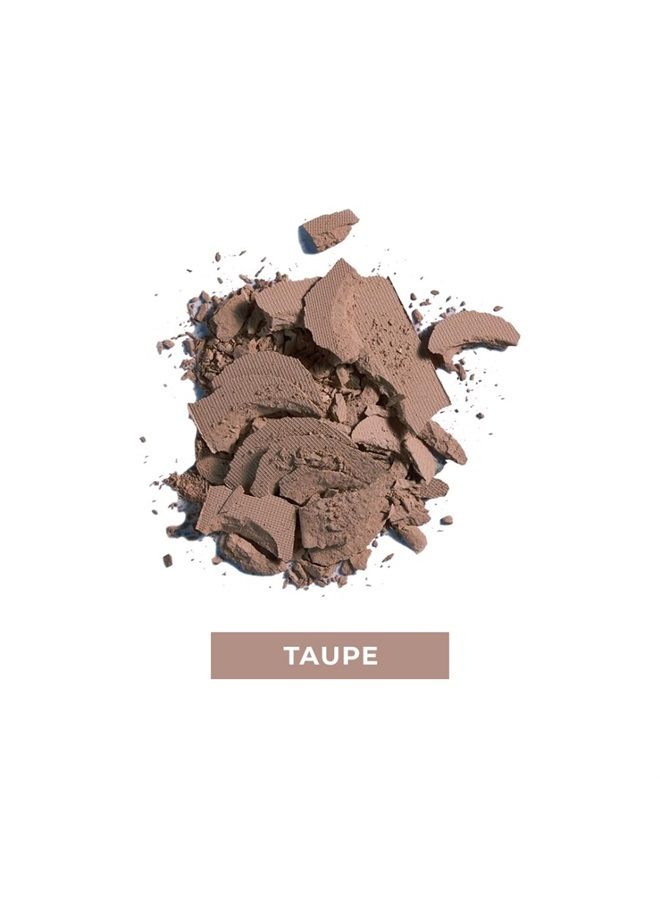 Blush Cheek Taupe Color Mini - Natural, Lightweight, Smooth, Blendable Powder - Enhances & Defines Shapes & Features - Shading & Contouring - 4 Universal Shades - Cruelty Free - № 404 (Taupe) -