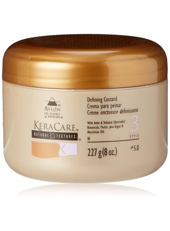Keracare Natural Textures Defining Custard, 8 Ounce