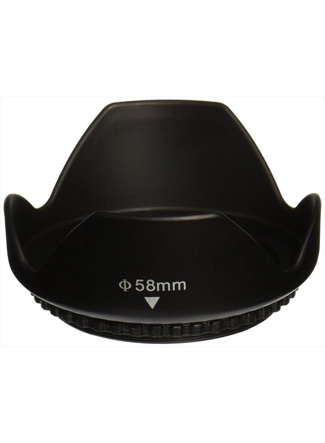 58mm Pro Digital Tulip Hard Lens Hood