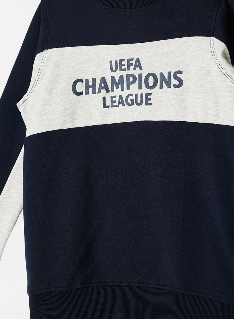 Kids Uefa Champions Relaxed Sweatshirt