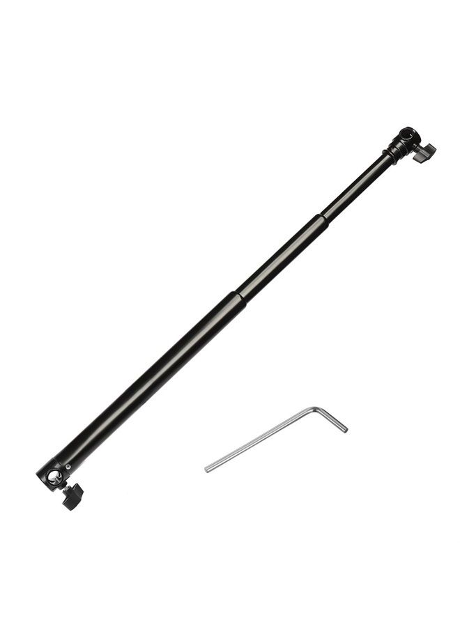 4.1-9.8 feet/1.25-3 Meters Telescopic Crossbar with 3 Sections Twist Locking Background Support Cross Arm