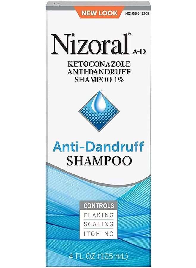 A-D Ketoconazole Anti-Dandruff Shampoo 7 fl oz (Pack of 4)