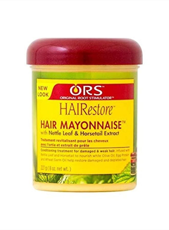 HAIRestore Hair Mayonnaise with Nettle Leaf and Horsetail Extract, Hair Restoring Treatment, (8.0 oz)