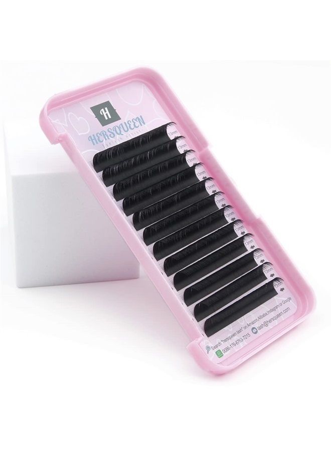 Individual Eyelashes Extensions .07 C Curl D Curl Salon Tray Russian Volume Lash Tray False Eyelashes Korean PBT Faux Mink Silk Lash Semi Permanent Natural Eyelash Extensions .10 .15 .20 J B Curl