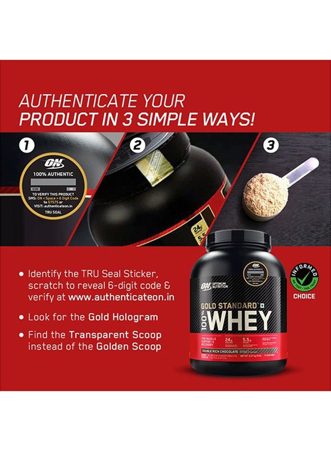 Gold Standard 100% Whey Protein Powder Primary Source Isolate, 24 Grams of Protein for Muscle Support and Recovery - Vanilla Ice Cream, 10 Lbs, 146 Servings (4.53 KG)
