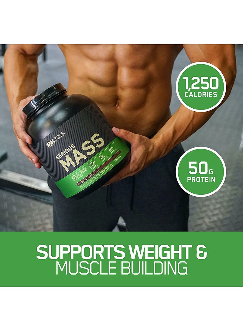 High Protein Muscle Building & Weight Gainer Protein Powder, 50 Grams Of Protein, Vitamin C, Zinc For Immune Support - Banana, 6 Lbs (2.72 Kg)