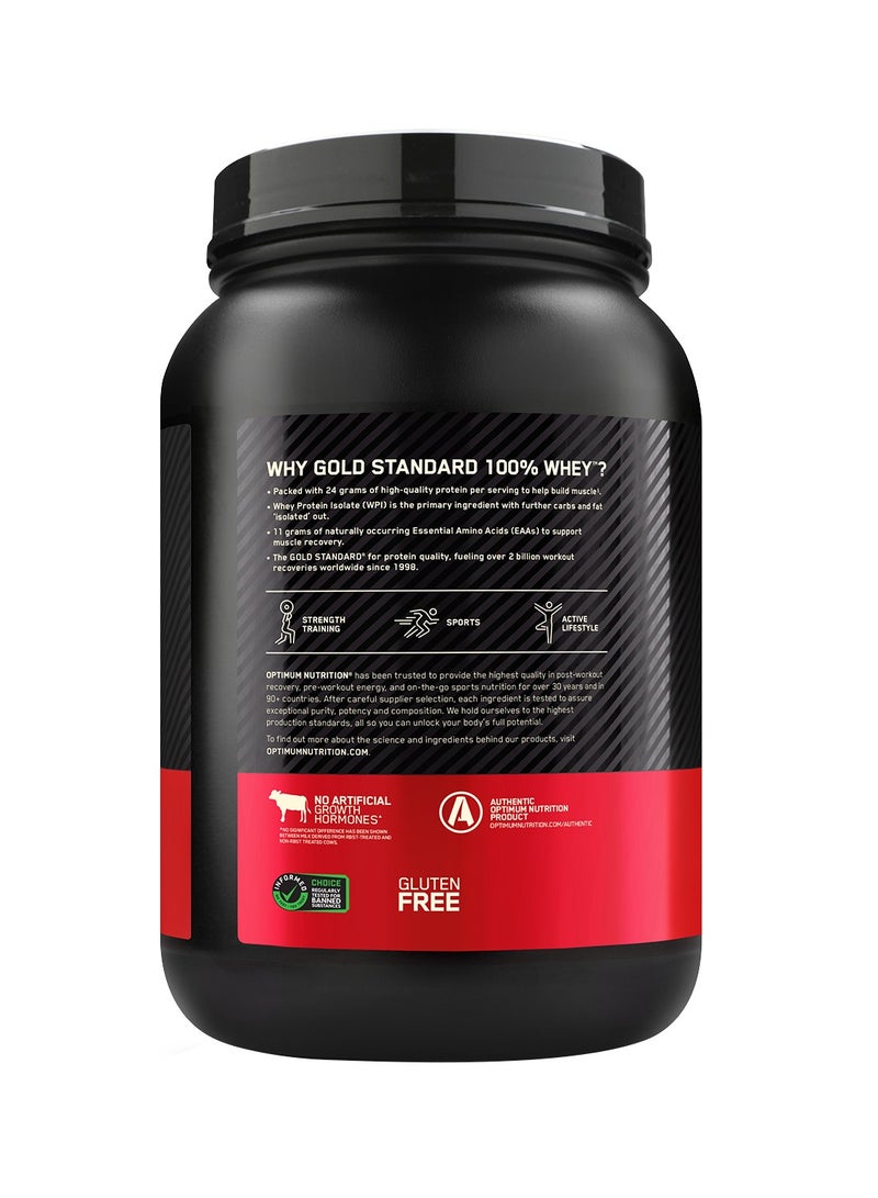 Gold Standard 100% Whey Protein Powder Primary Source Isolate, 24 Grams of Protein for Muscle Support and Recovery - Chocolate Malt , 2 Lbs, 29 Servings (907 Grams)