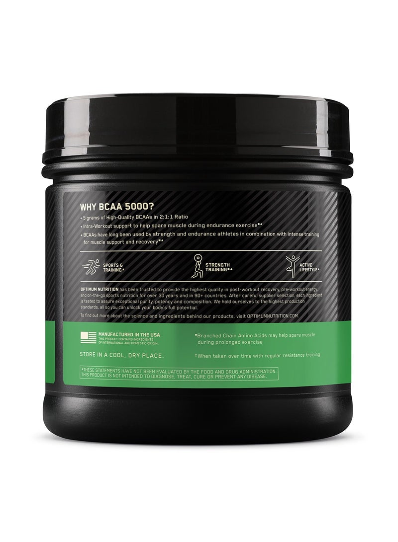 Instantized BCAA Powder, Unflavored,  Branched Chain Essential Amino Acids Powder, 345 Grams, 60 Servings