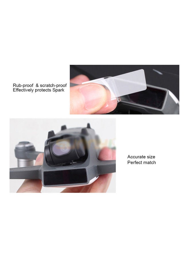 4 Piece Camera Lens Protective 9.2 x 2.6 x 6cm