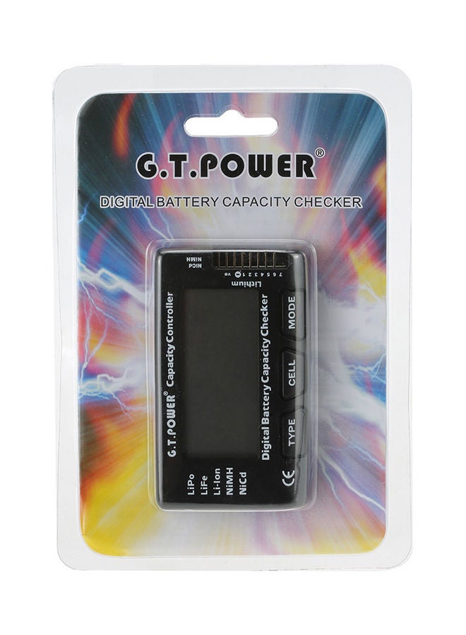 G.T.Power Digital Capacity Checker for RC Battery 16.5 x 2 x 11.5cm