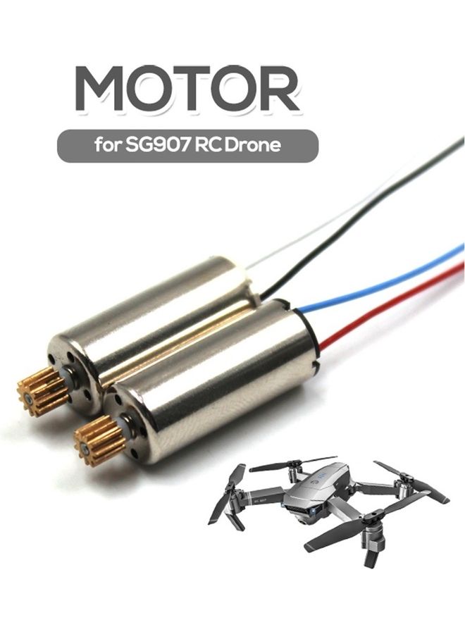 2-Piece Brushed Motor For SG907 RC Drone