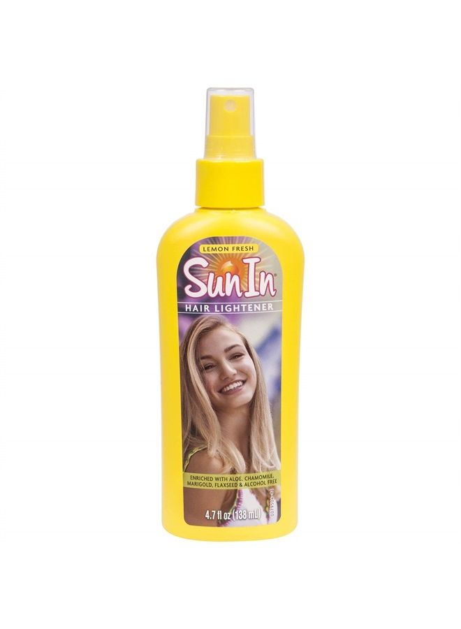 Sun-In with Lemon, Spray-In Hair Lightener, 4.7 Ounce by Sun-In
