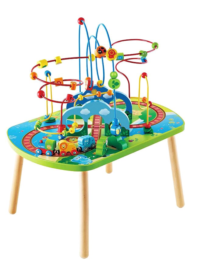 4-Piece Jungle Adventures Railway Table With Engine Set E3824