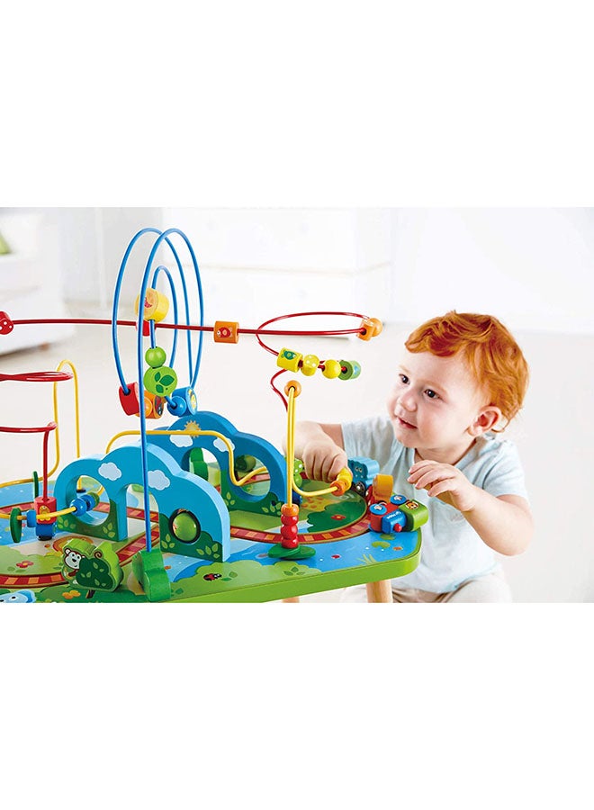 4-Piece Jungle Adventures Railway Table With Engine Set E3824