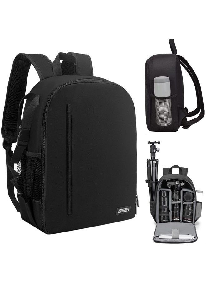 Camera Backpack Bag Professional for DSLR/SLR Mirrorless Camera Waterproof, Camera Case Compatible for Sony Canon Nikon Camera and Lens Tripod Accessories