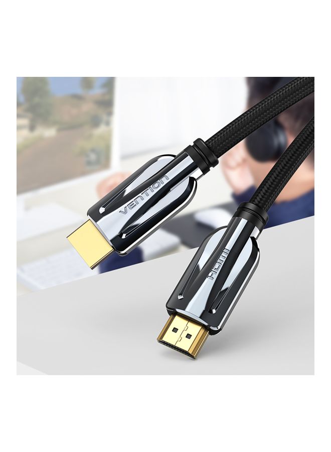 HDMI 2.1 Cable Black/Gold