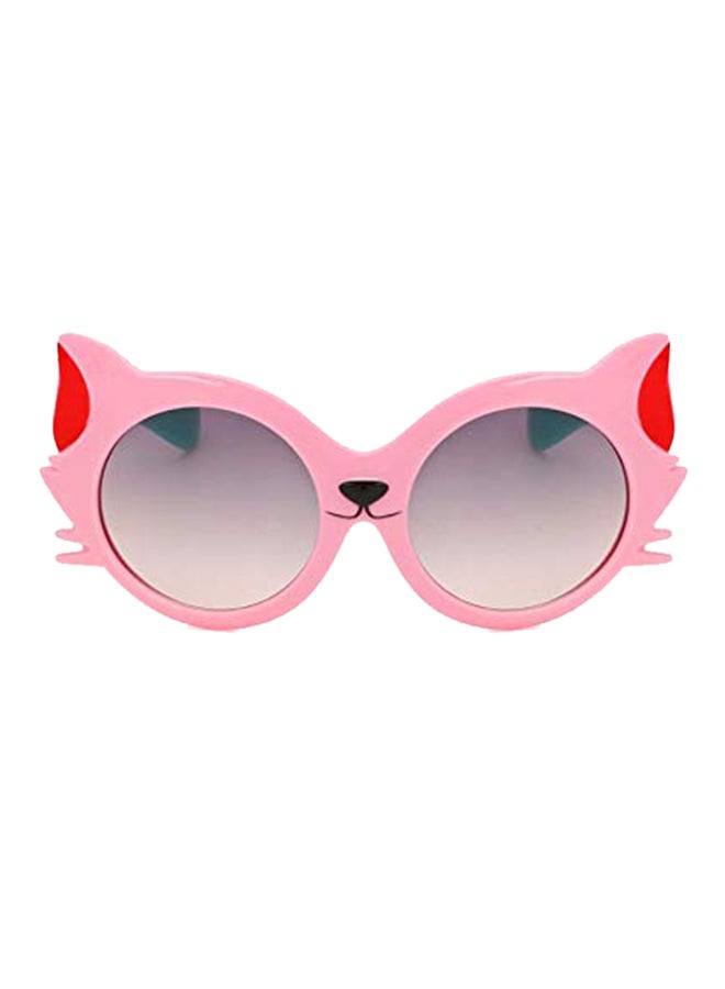 Kids' Stylish Cartoon Design Cat Eye Sunglasses