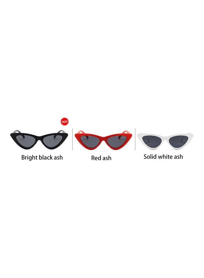 Kids' Uv400 Triangular Cat Eye Sunglasses