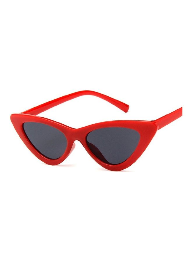 Kids' Uv400 Triangular Cat Eye Sunglasses