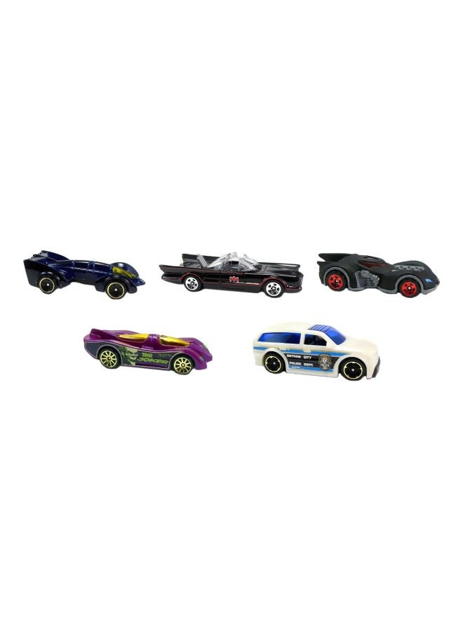 5-Piece Batman Die-Cast Vehicle Set