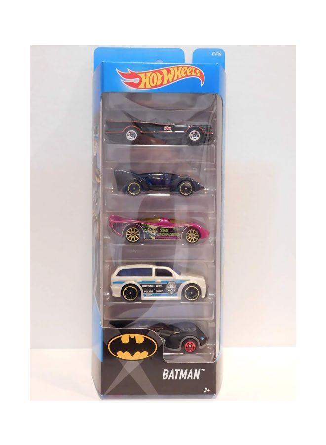 5-Piece Batman Die-Cast Vehicle Set